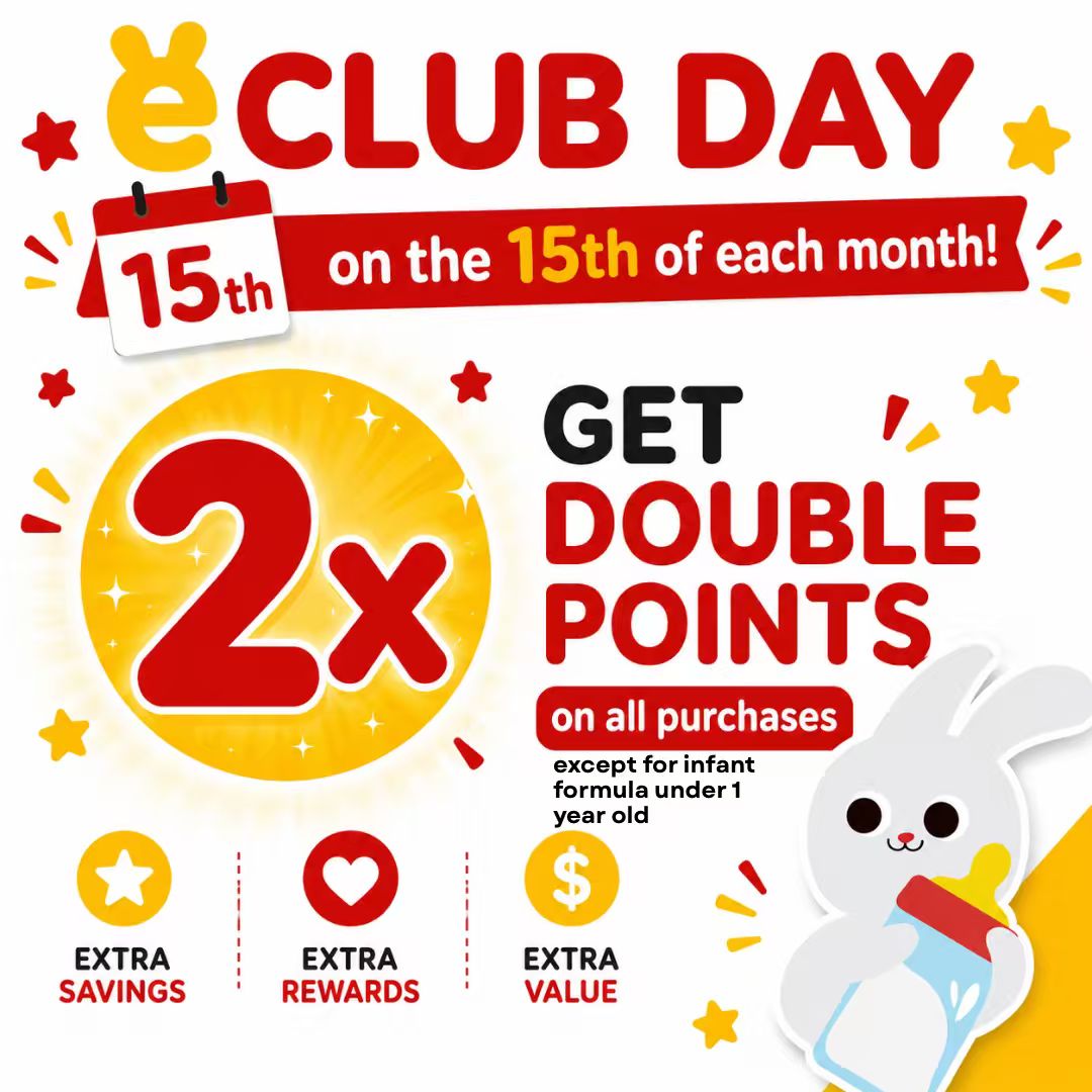 eClub Day double points promotion